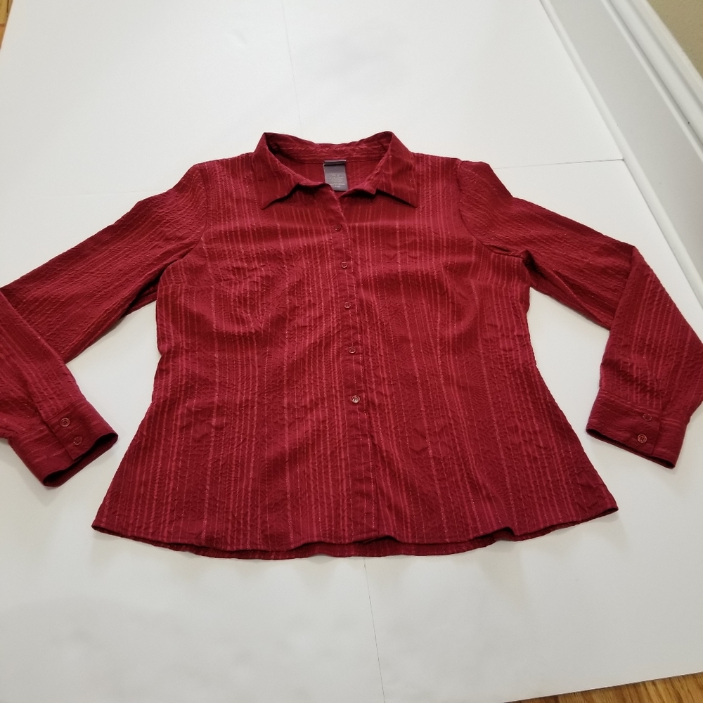 Laura Scott 🔴Button-up Longsleeve Shirt